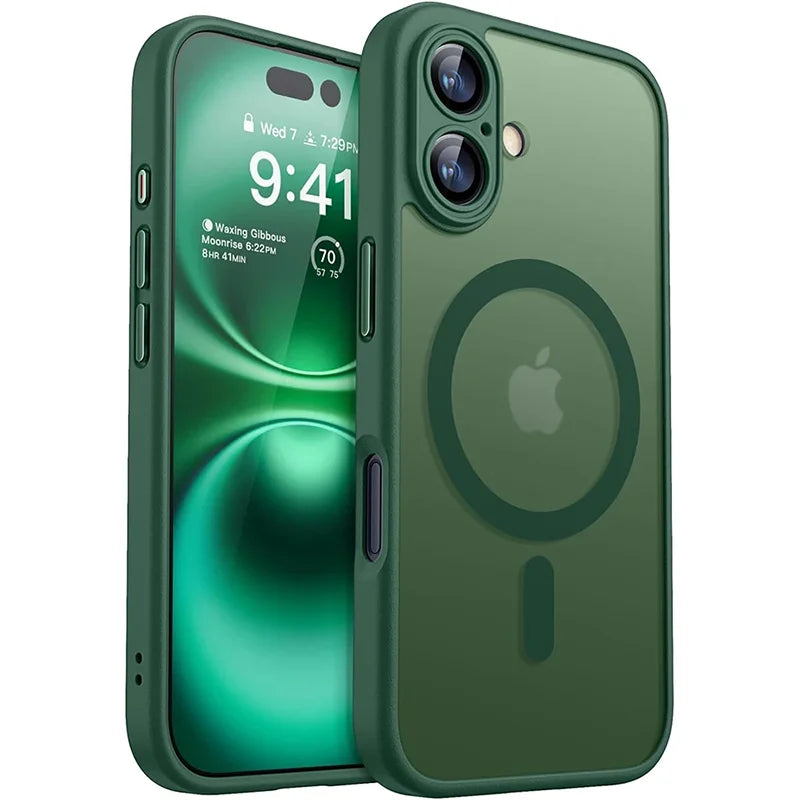 Magsafe Magnetic Shockproof iPhone Case 13/14/15/16 Plus Pro Max