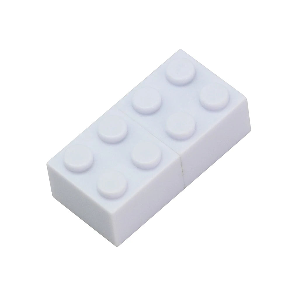 Toy Building Block Pendrive 128GB Memoria USB Plastic Brick USB Flash Drive 256G Pen Drive 64GB 32GB 16GB 8GB Cle Usb Stick Disk