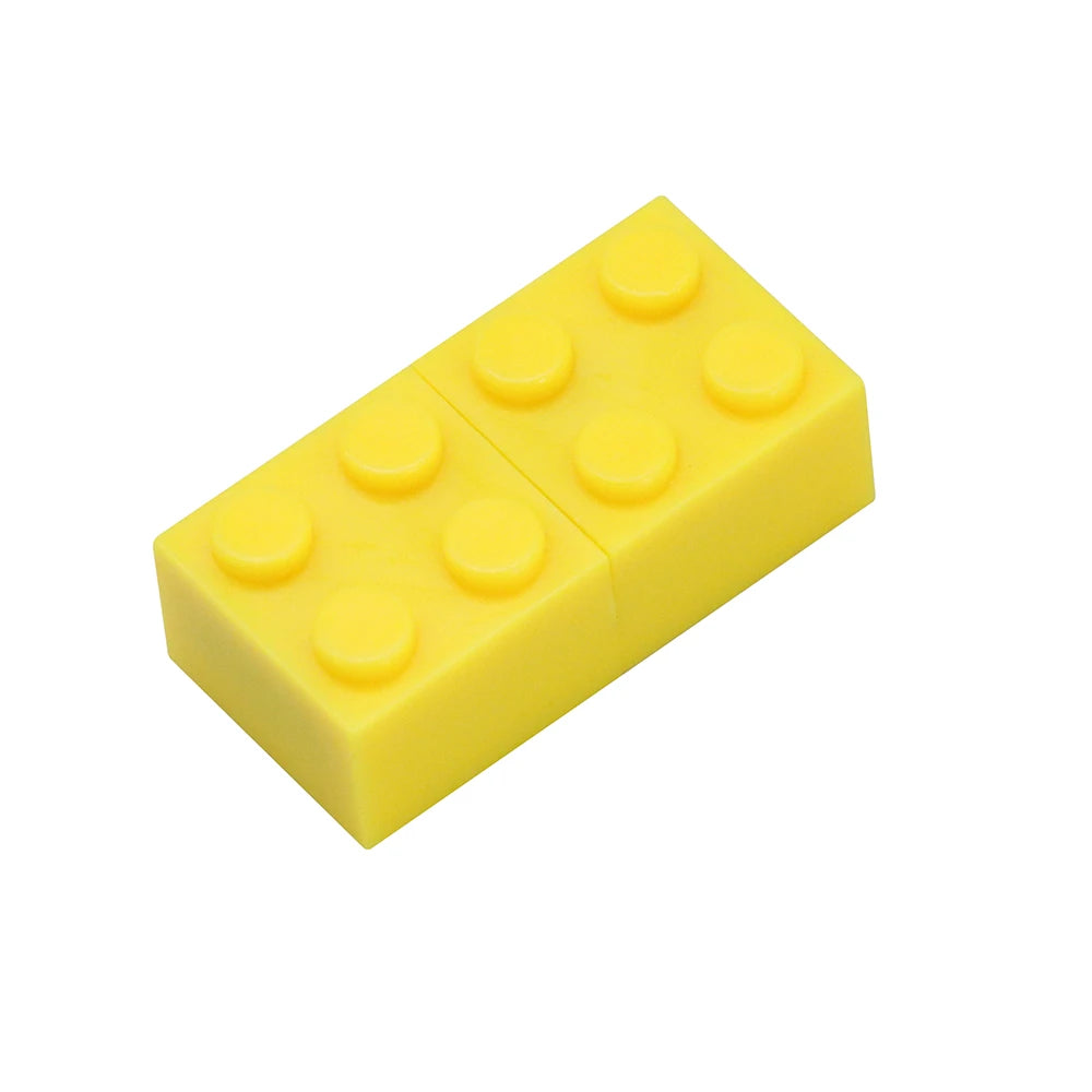 Toy Building Block Pendrive 128GB Memoria USB Plastic Brick USB Flash Drive 256G Pen Drive 64GB 32GB 16GB 8GB Cle Usb Stick Disk
