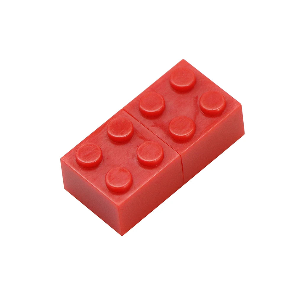 Toy Building Block Pendrive 128GB Memoria USB Plastic Brick USB Flash Drive 256G Pen Drive 64GB 32GB 16GB 8GB Cle Usb Stick Disk
