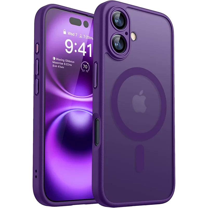 Magsafe Magnetic Shockproof iPhone Case 13/14/15/16 Plus Pro Max