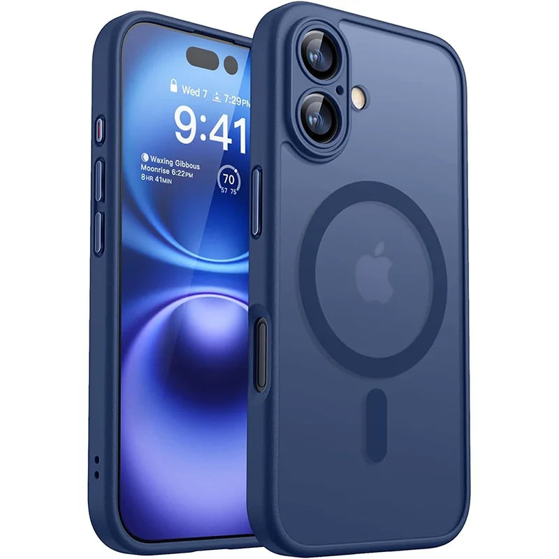 Magsafe Magnetic Shockproof iPhone Case 13/14/15/16 Plus Pro Max