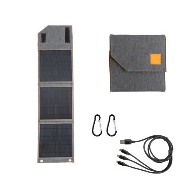 5V 50W Built-in Battery Portable Solar Panel Charger