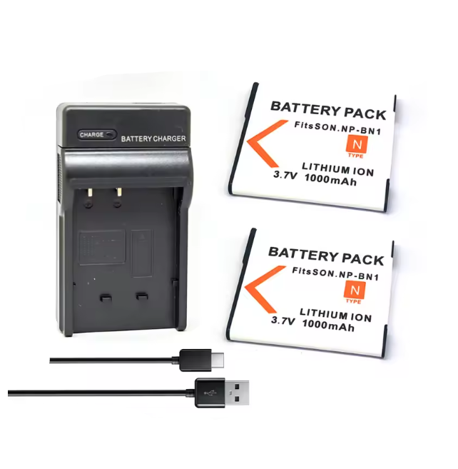 NP-BN1 NPBN1 NP BN1 BN Battery Charger SONY DSC