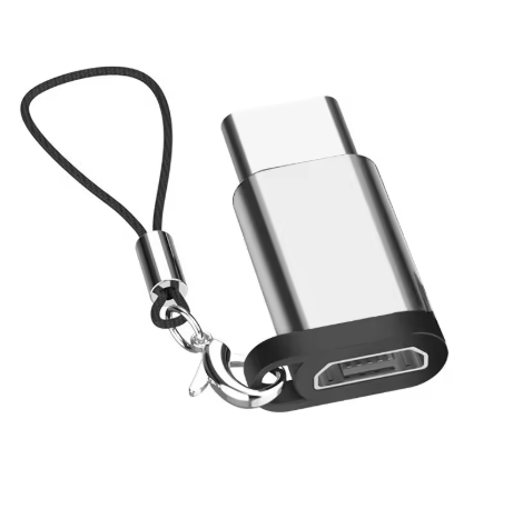 USB Type-C Male to Micro USB Female Adapter