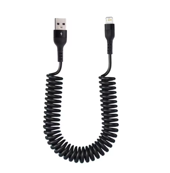 Spring Lightning USB-A Charging Cable