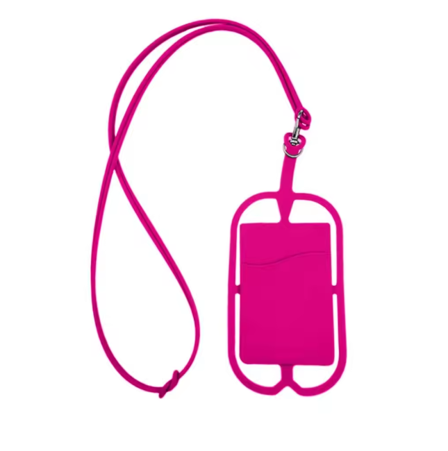 Colourful Universal Silicone Phone Lanyard