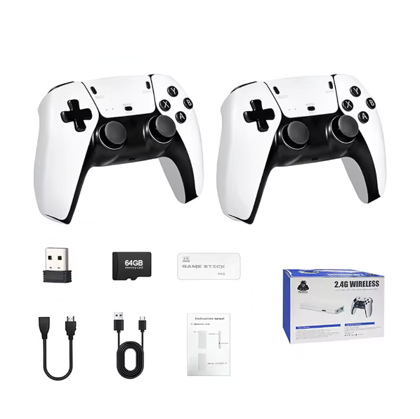 GD10 PRO 4K 2.4G Video Game Stick Console Pack