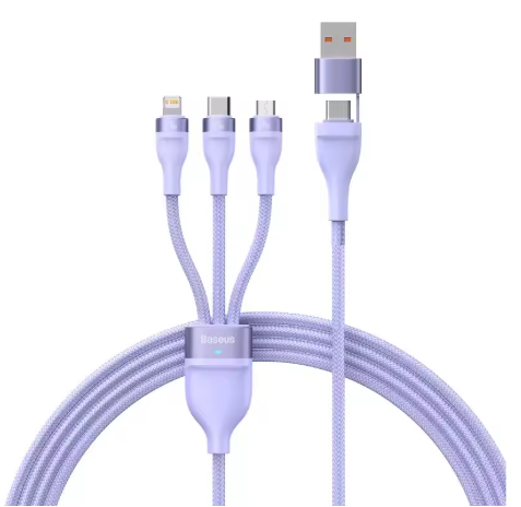100w 3-in-1 USB Charging Cable