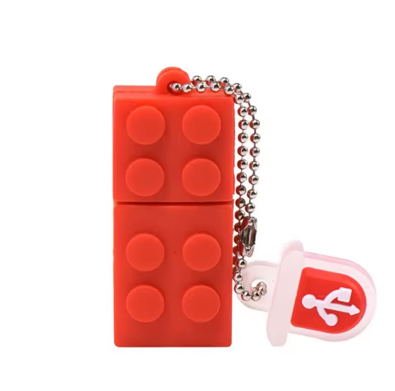 Plastic Brick Block USB Memory Stick