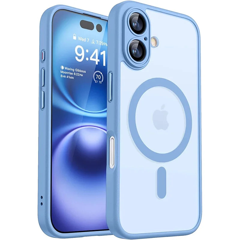 Magsafe Magnetic Shockproof iPhone Case 13/14/15/16 Plus Pro Max