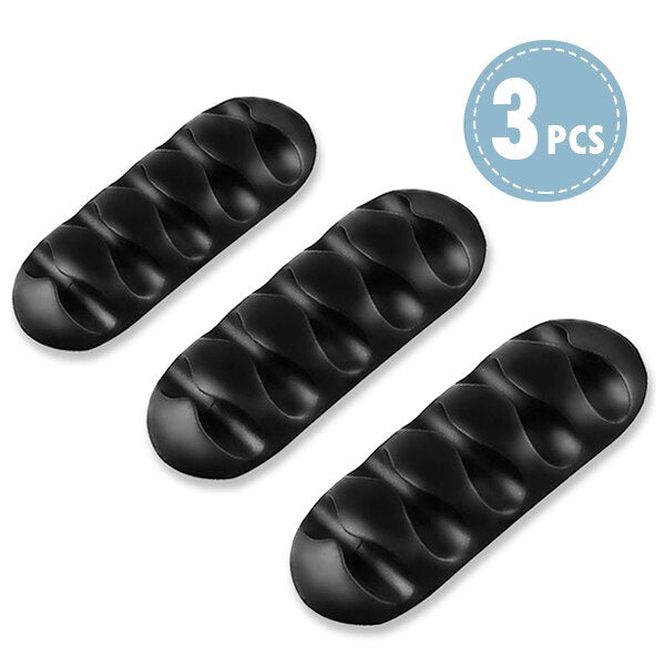 Silicone USB Cable Organiser Holder