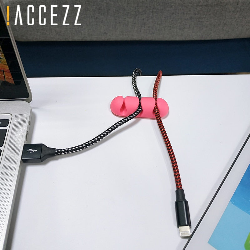 Silicone USB Cable Organiser Holder