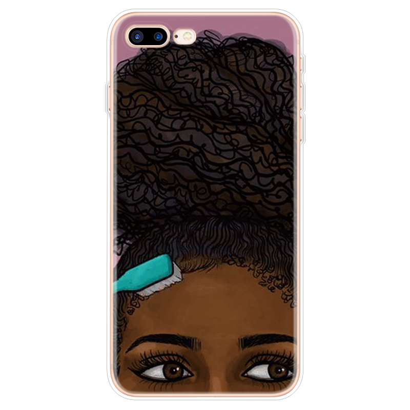 Women Art Silicone Case for iPhone