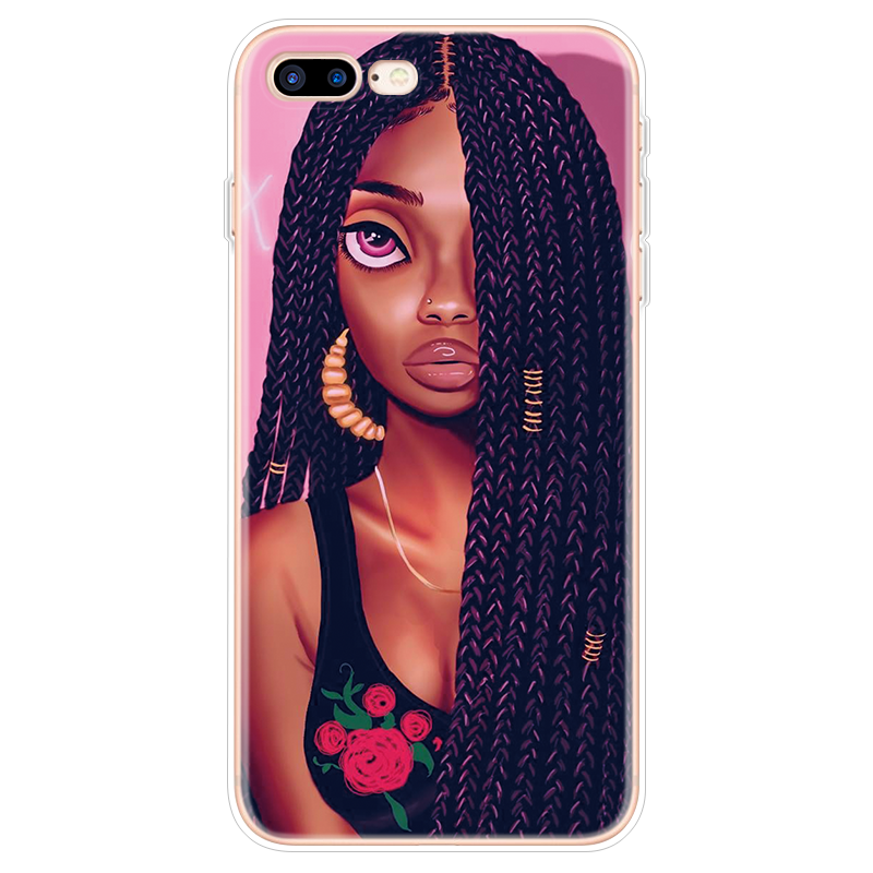 Women Art Silicone Case for iPhone