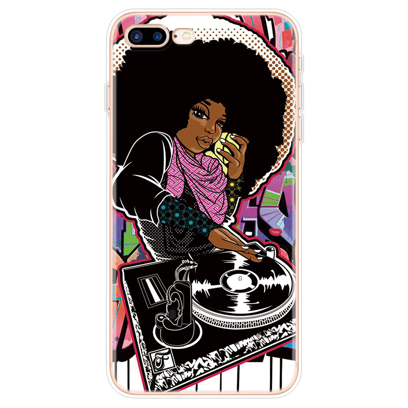 Women Art Silicone Case for iPhone