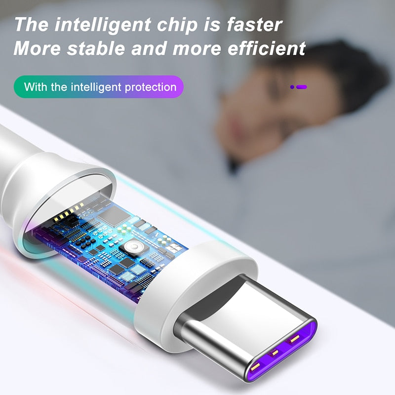 USB Type-C Cable for Huawei P30 Mate 30 Pro