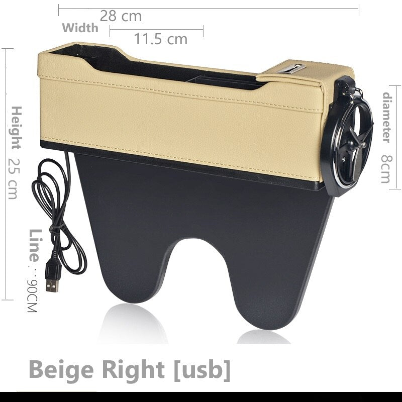 Car Seat Storage Side Pocket