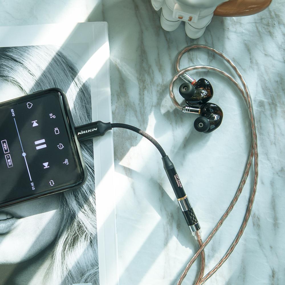 Type-C to 3.5mm Headphone Jack Adapter USB-C to Aux Audio