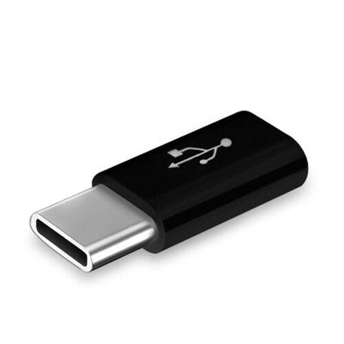 5-Piece Micro USB Male to Type-C Converter Portable Adapter