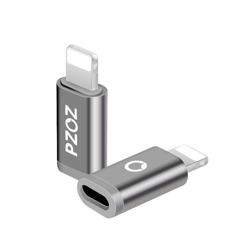 Type-C Adapter to Micro USB to Lightning Converter
