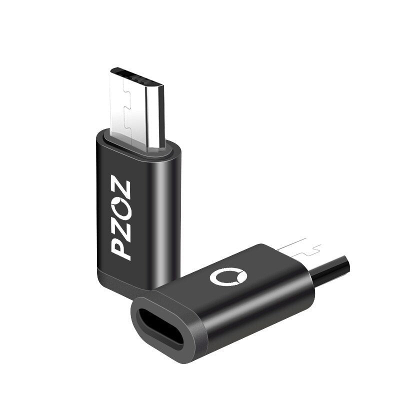 Type-C Adapter to Micro USB to Lightning Converter