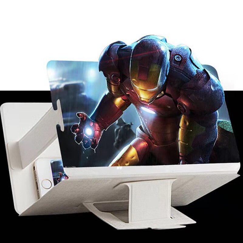 Phone Screen Magnifier Cellphone Projector Enlarged Amplifier Mobile Bracket Desktop Holder