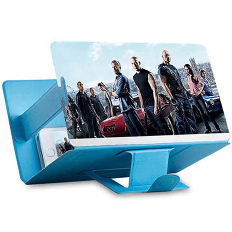 Phone Screen Magnifier Cellphone Projector Enlarged Amplifier Mobile Bracket Desktop Holder