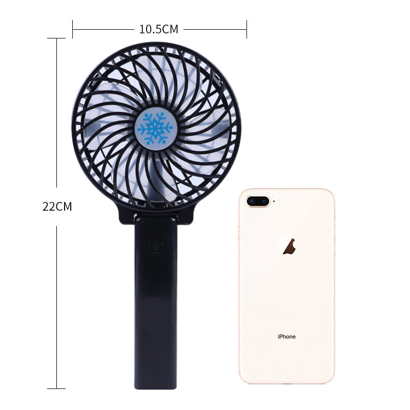 Portable Mini USB Fan Ventilation Foldable Air Conditioning Fans Hand Held Cooling Fan