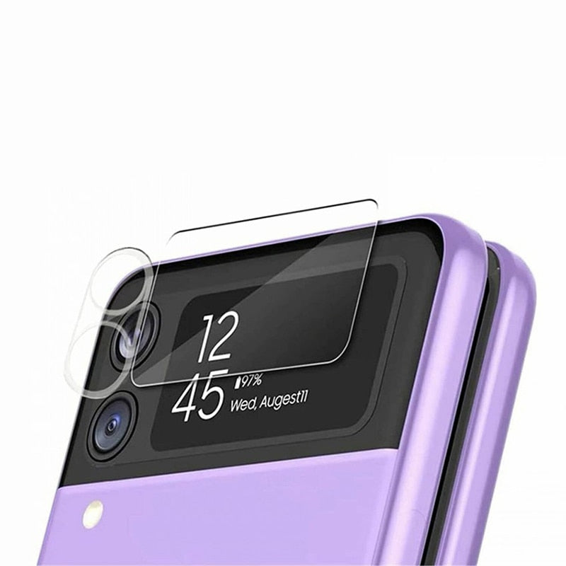 Samsung Galaxy Z Flip4 Camera Lens Glass & Rear Screen Protector