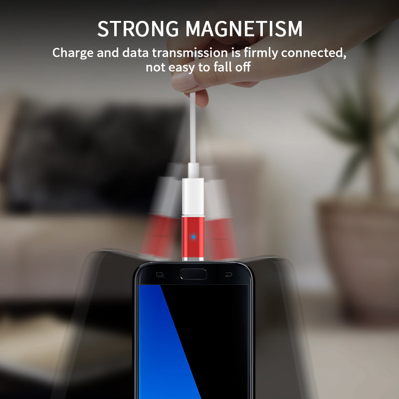 SUNPHG Magnetic Adapter USB Type C to Micro USB Type-C Converter for iPhone Xiaomi Huawei Samsung