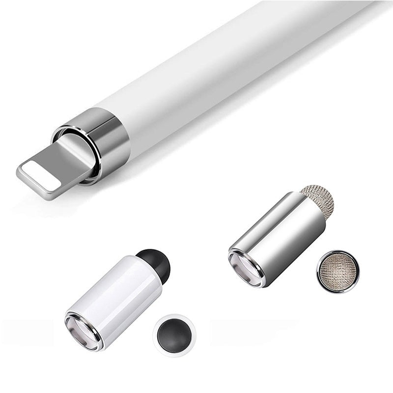 Stylus Pencil Cap for Apple Pencil Cap Cover Case Replacement Touch Pen Tip Metal Touch