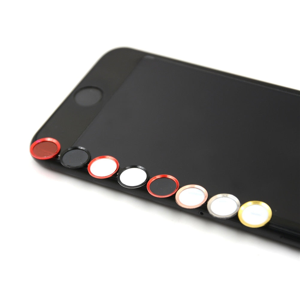 Support Fingerprint Unlock Touch Key ID Home Button Sticker