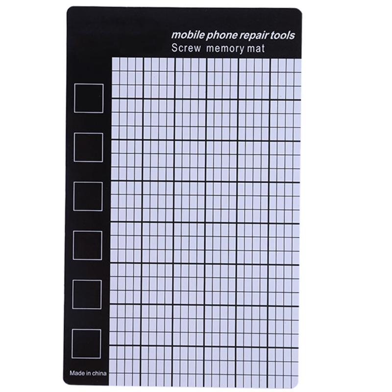 Universal 145x90mm Magnetic Screw Mat Phone Phone Screws Storage Mat Memory Chart Working Pad Mobile