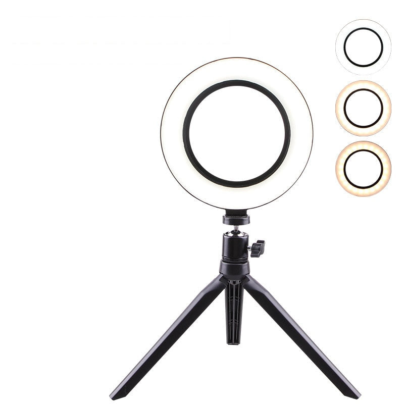 Mini Dimmable LED Ring Light