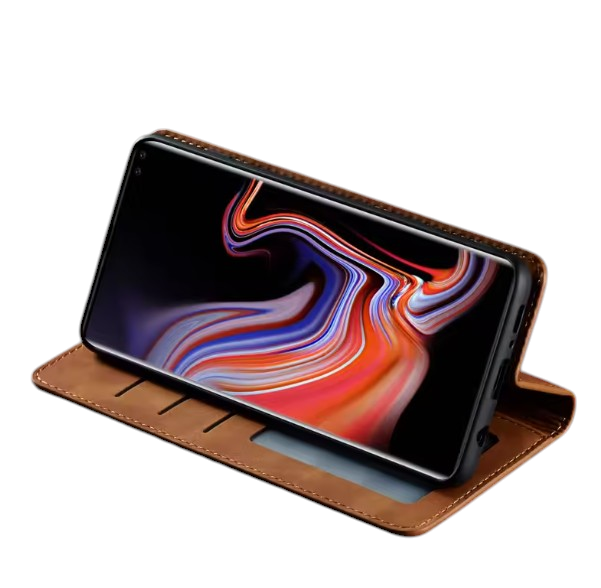 Leather Flip Case Samsung A30 A50 A60 A70 S7 S8 S9