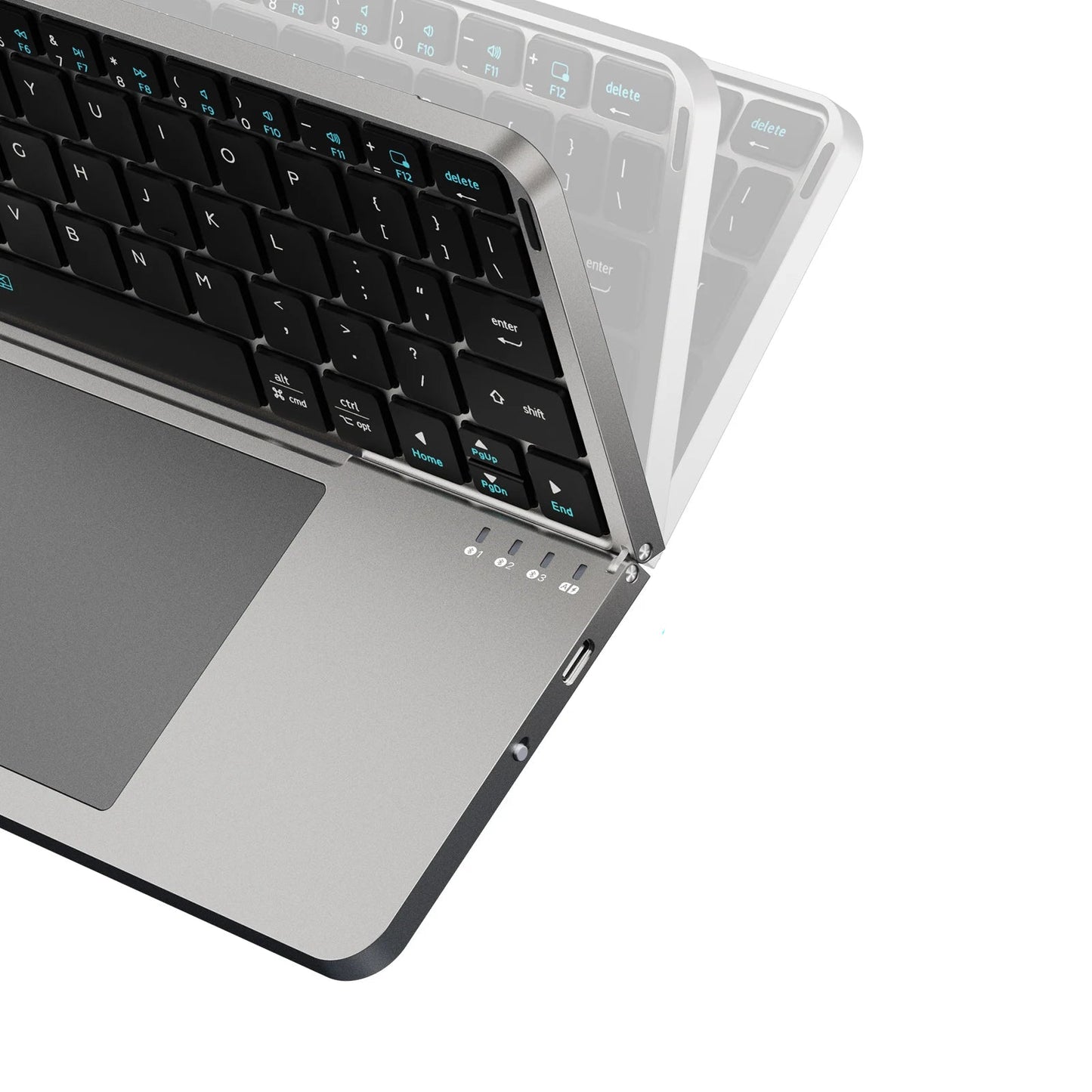 Foldable Bluetooth 5.0 Keyboard With Touchpad