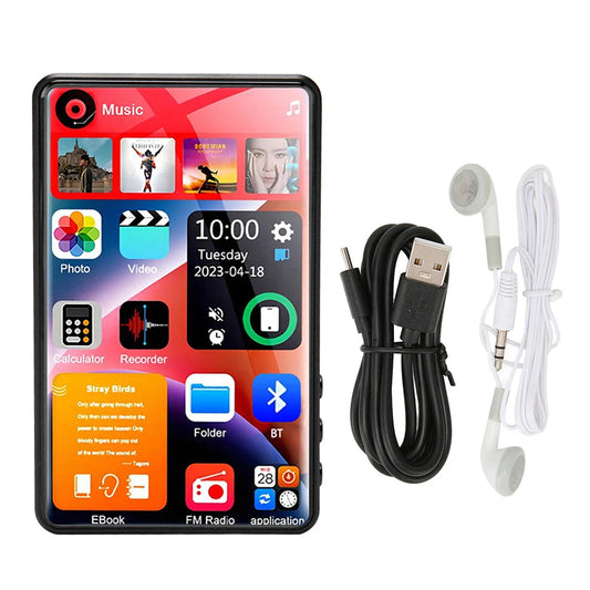 4" Full Touchscreen Bluetooth 5.2 mp3 Wi-Fi Player