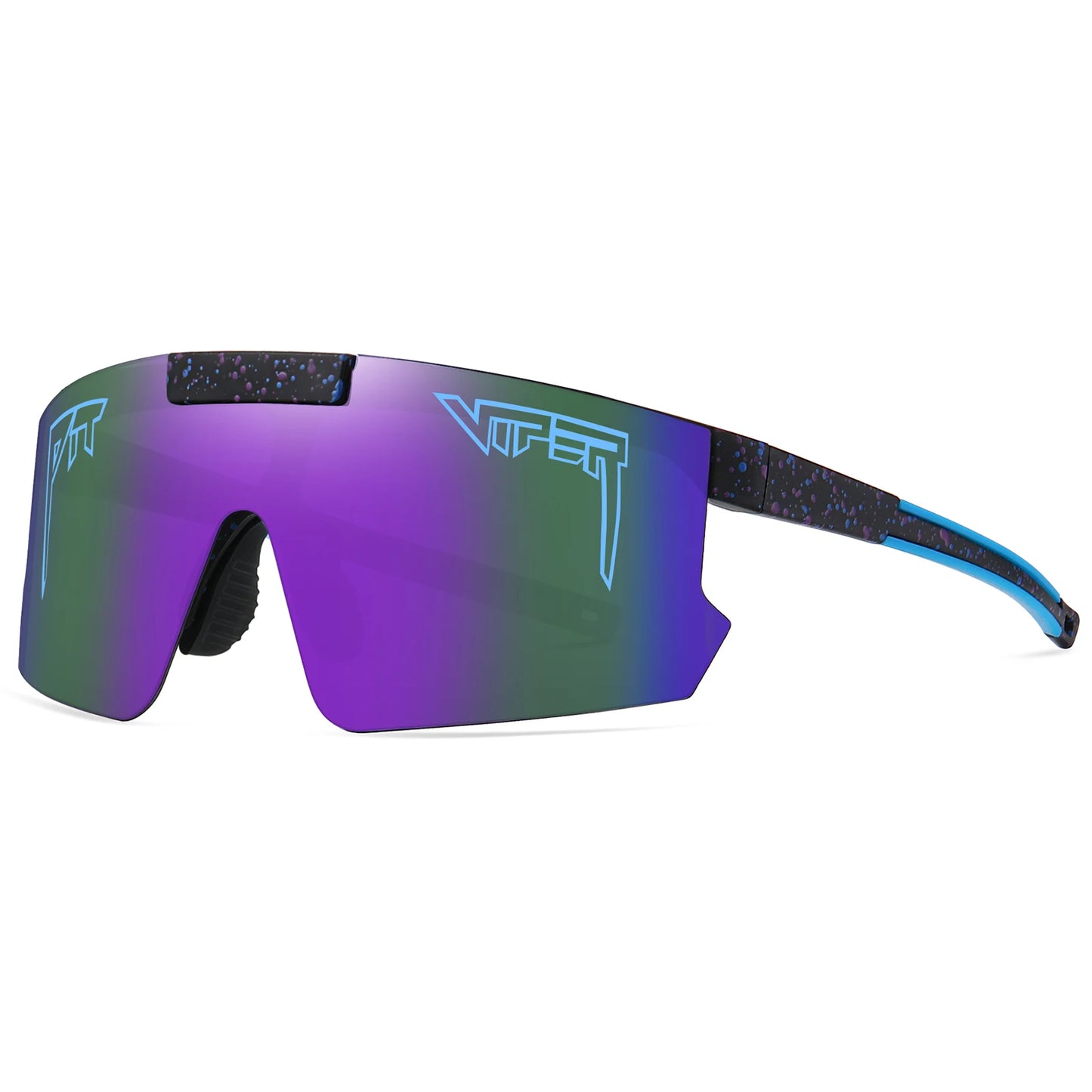 Flip-Up-Down Outdoor Sport Pit Viper-Look Sunglasses