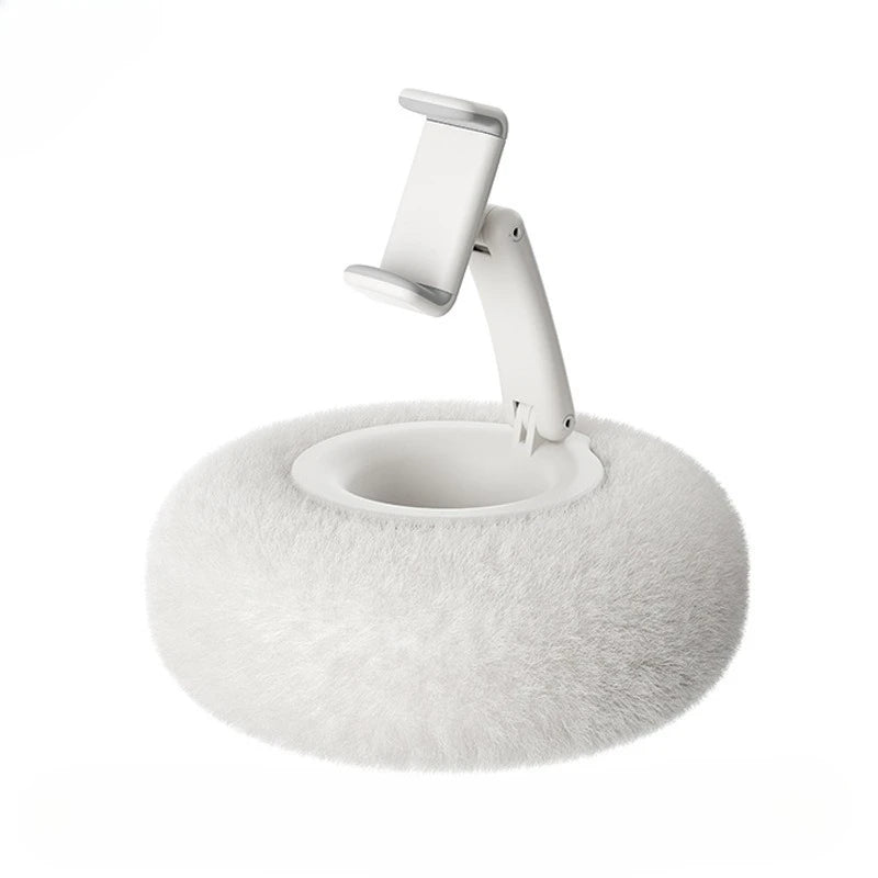 Plush Pillow Foldable Rotatable Phone Stand Holder
