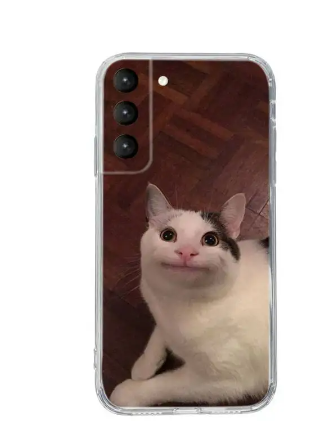 Cat Meme Phone Case for Samsung Galaxy S8/S9 Note Plus
