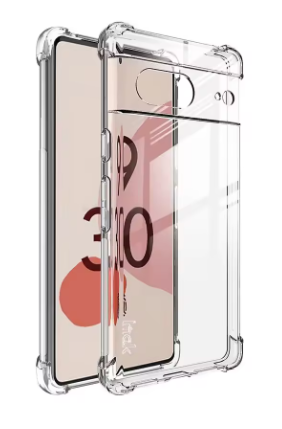 Shockproof Transparent Silicone Case for Google Pixel 9