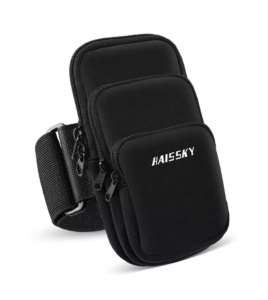 3-Zipper Pocket Running Sports Amband Bag