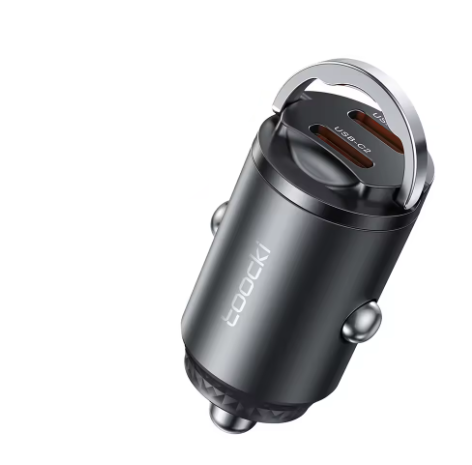 45W Dual USB-C Car Charger