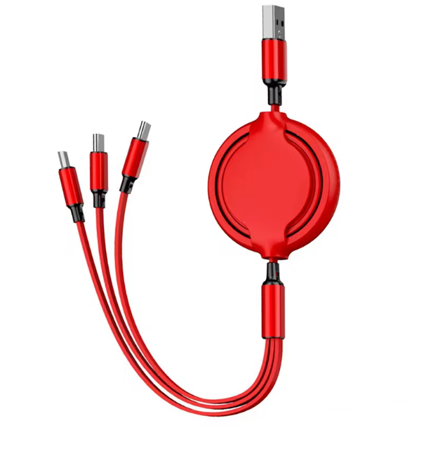 3-in-1 USB Micro Type-C Cable Charger