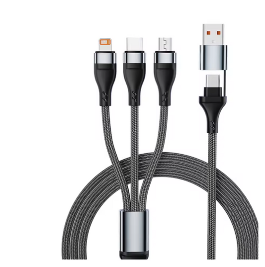 4-in-1 Fast-Charging Cable