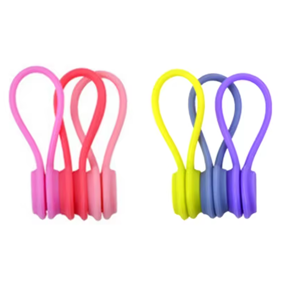 6/12-Piece Magnetic Cable Clip Organiser