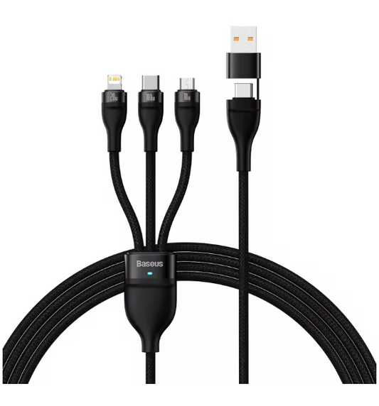 100W 3-in-1 USB-C Cable