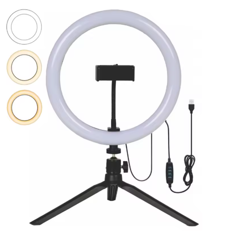 Selfie LED Ring Light Lamp With Tripod