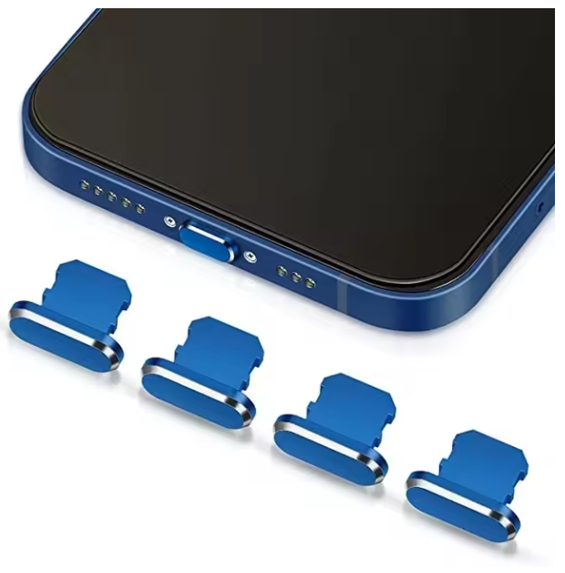 4-Piece Metal Dust Plug Set